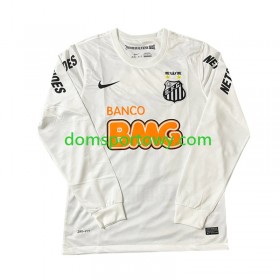 Koszulka Santos FC Retro Domowe Koszulki Piłkarskie 2011-2012 Długi Rękaw